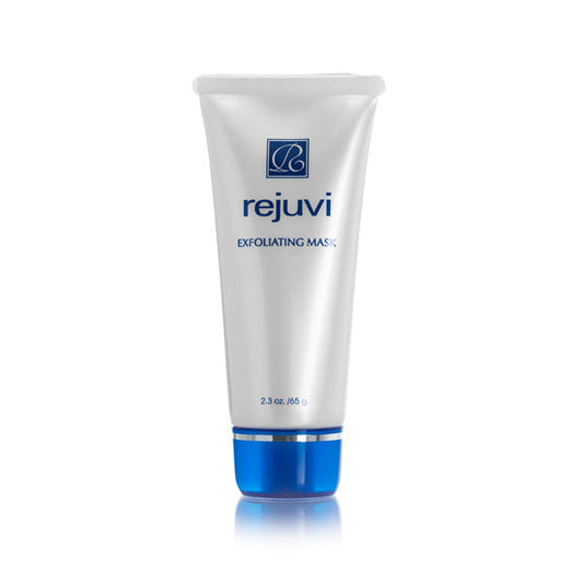 Rejuvi Exfoliating Mask, Clears pores, smooths texture, and brightens for a radiant look