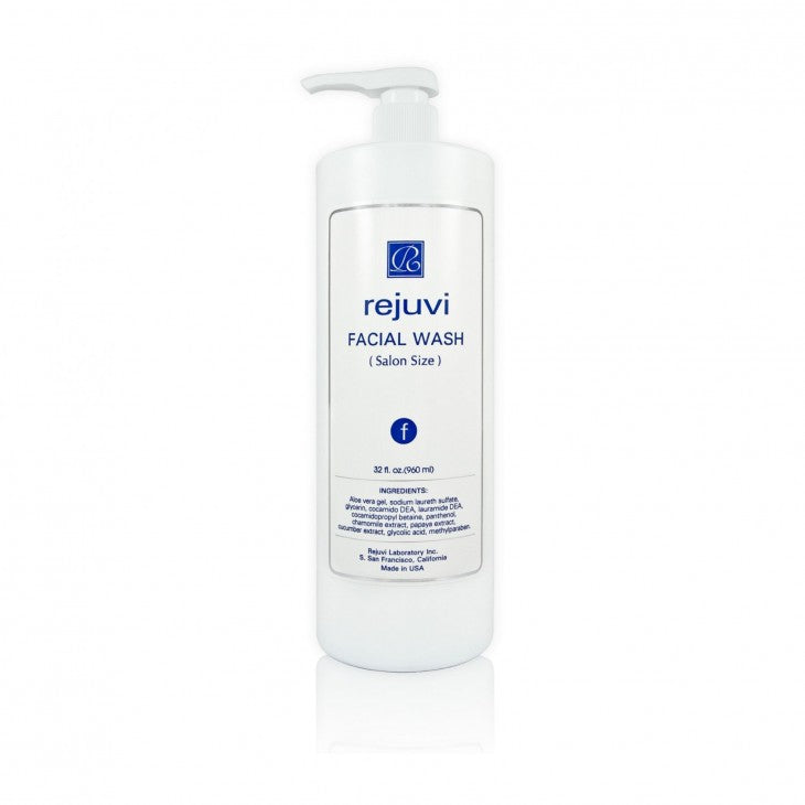 Rejuvi f Facial Wash - Lightly Foaming AHA Cleanser for Oily Skin