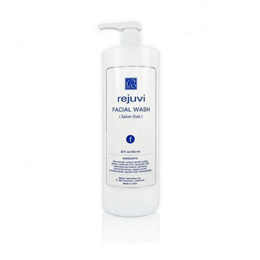 Rejuvi f Facial Wash - Lightly Foaming AHA Cleanser for Oily Skin